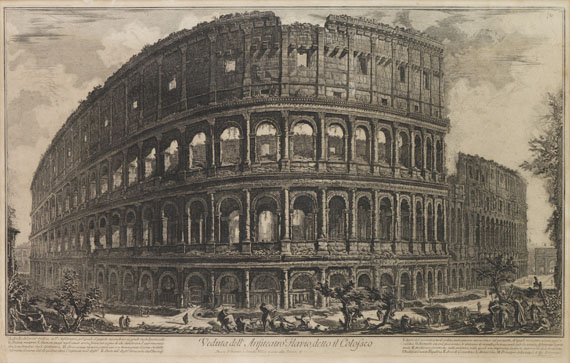 Piranesi - 2 Bll.: Veduta dell