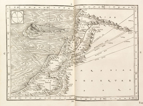 Jacob Ziegler - Quae intus continentur. Syria ... Schondia, Holmiae regionem