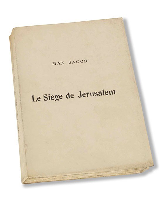 Pablo Picasso - Max Jacob, Le Siège de Jérusalem - Weitere Abbildung