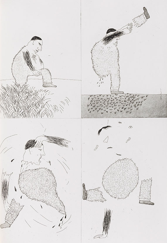 David Hockney - Illustrations for Six Fairy Tales from the Brothers Grimm