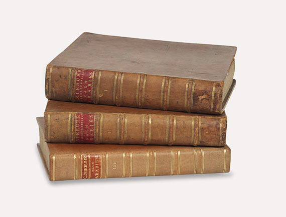 Carsten Niebuhr - Reisebeschreibung Arabien. 3 Bände - Weitere Abbildung