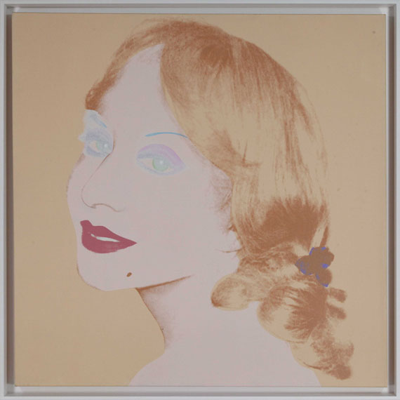 Andy Warhol - Portrait of a Lady (Natalie Sparber) - Rahmenbild