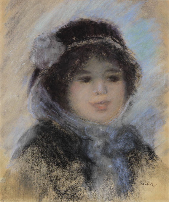 Pierre-Auguste Renoir - Portrait de femme