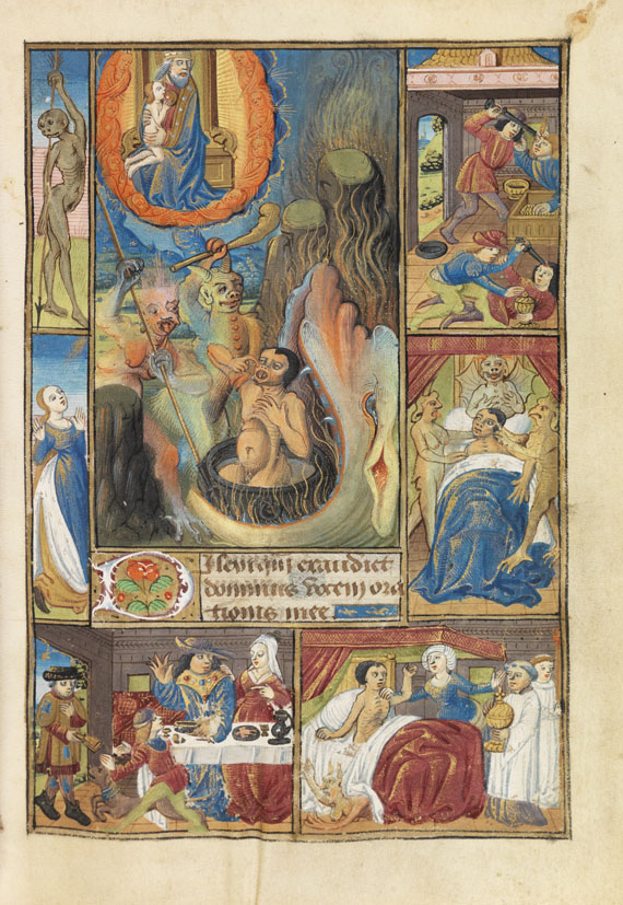   - Französisches Stundenbuch, Rouen um 1490 - Weitere Abbildung