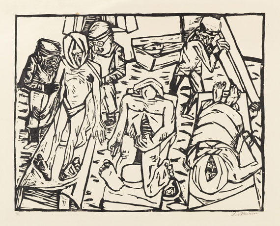 Max Beckmann - Totenhaus