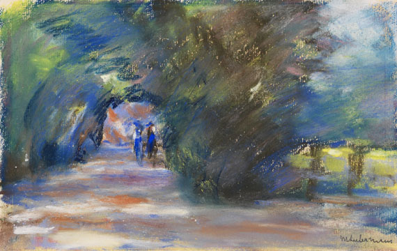 Max Liebermann - Allee mit zwei Reitern