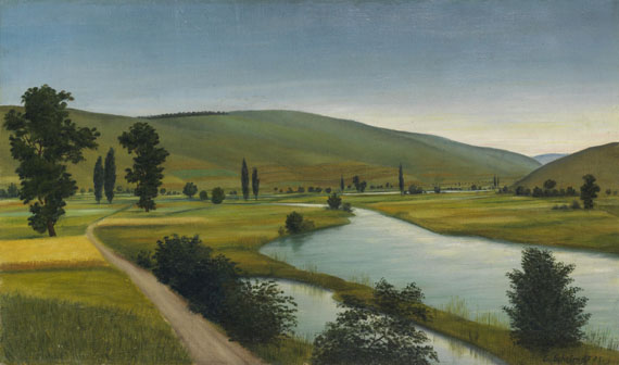 Georg Schrimpf - Mainlandschaft