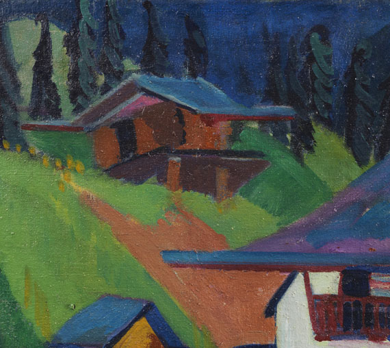 Ernst Ludwig Kirchner - Unser Haus - Weitere Abbildung