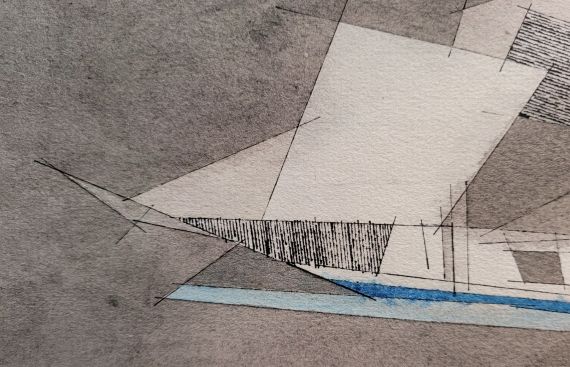 Lyonel Feininger - Under Shortened Sail - Weitere Abbildung