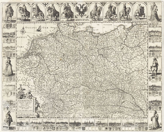 Claes Jansz. Visscher (Piscator) - Germaniae post omnes in hac forma