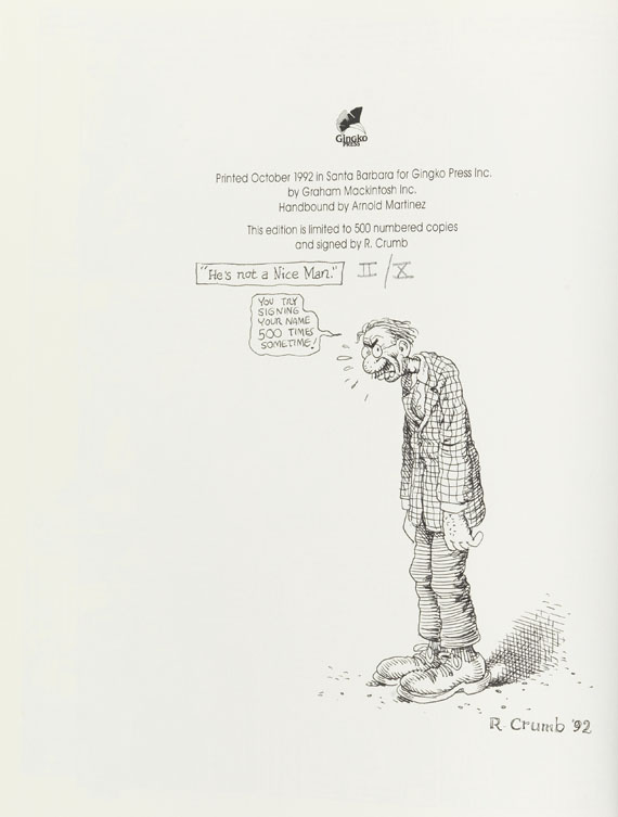 Robert Crumb - Comics. 3 versch. Ausgaben - Weitere Abbildung