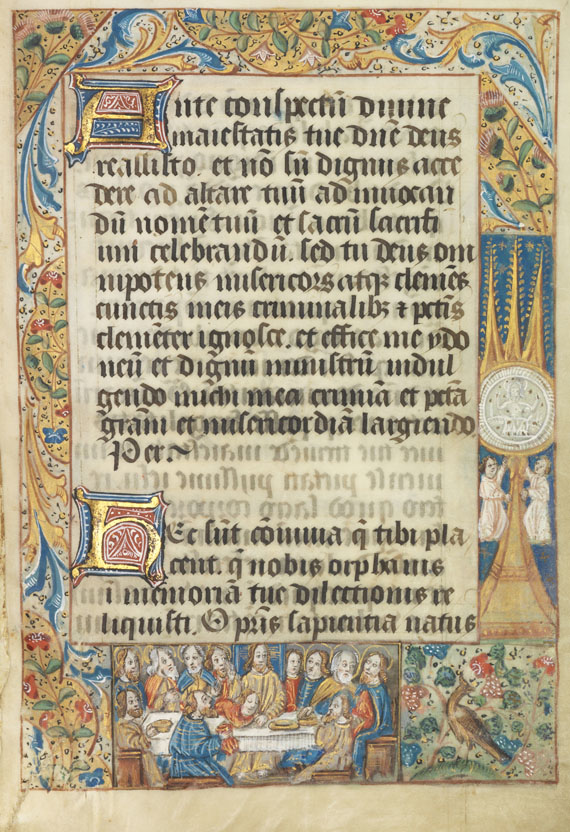 Manuskripte - Choralhandschrift auf Pergament