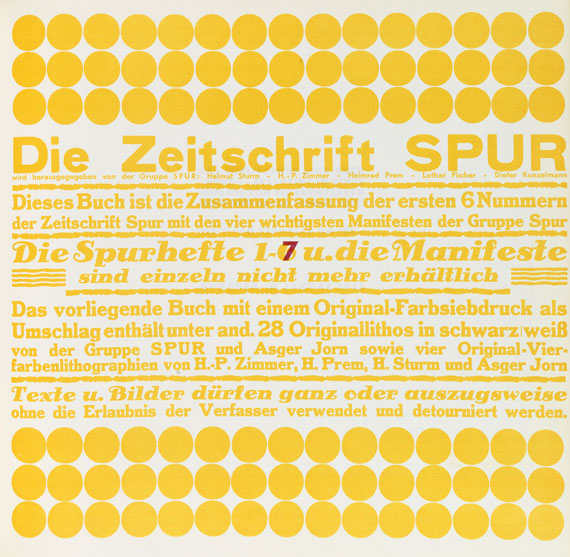   - Spur-Buch. Zusammenfassung der ersten 7 Hefte München - Weitere Abbildung