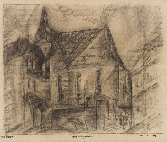 Lyonel Feininger - Kirche von Großbrembach