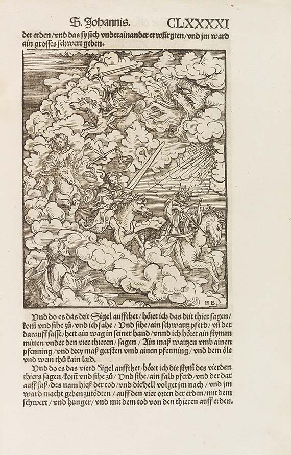  Biblia germanica - Das neü Testament. Augsburg, Otmar - Weitere Abbildung