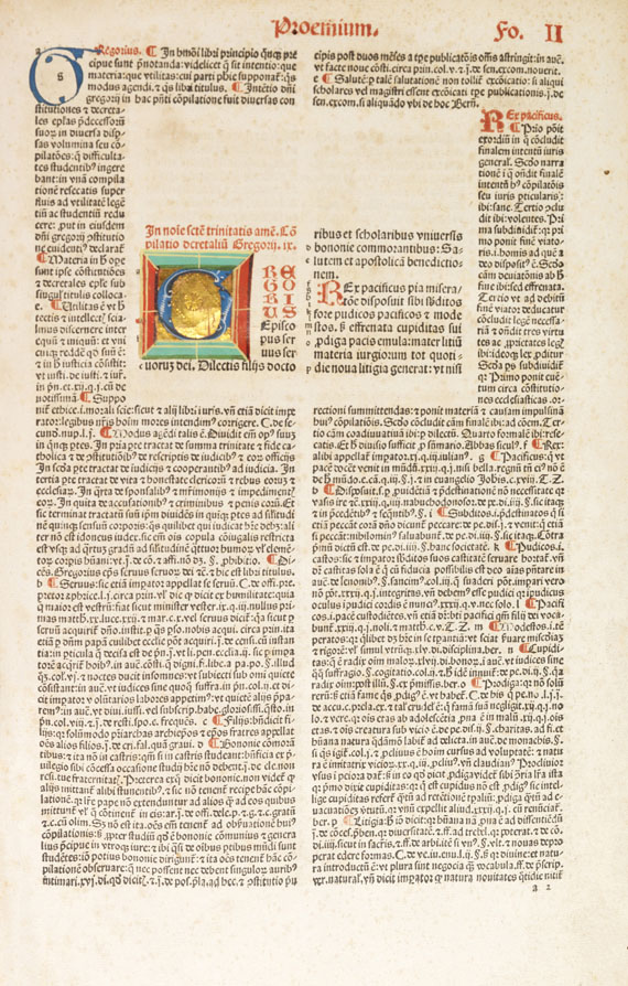  Gregorius IX. - Decretales - Weitere Abbildung