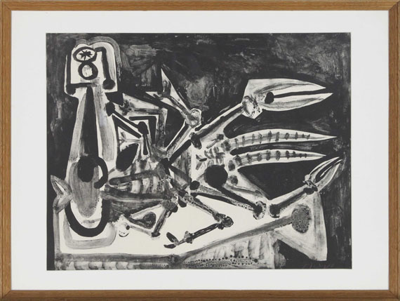 Pablo Picasso - Le Homard (Der Hummer) - Rahmenbild