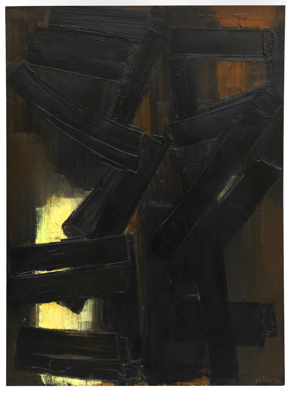 Pierre Soulages - Peinture 92 x 65 cm, 3 août 1954 - Weitere Abbildung