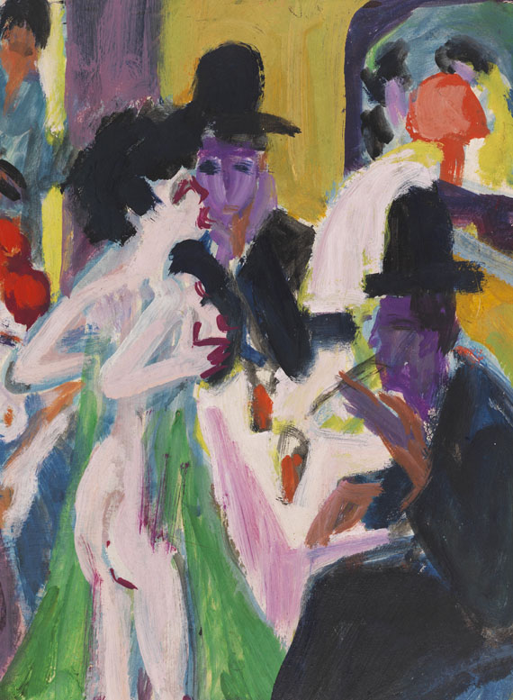 Ernst Ludwig Kirchner - Im Bordell - Weitere Abbildung