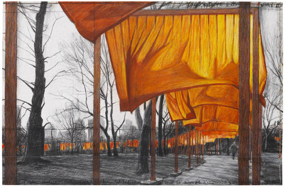  Christo - The Gates, Project for Central Park, NY (2-teilig) - Weitere Abbildung