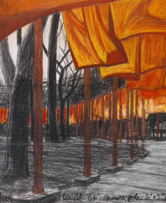  Christo - The Gates, Project for Central Park, NY (2-teilig) - Weitere Abbildung