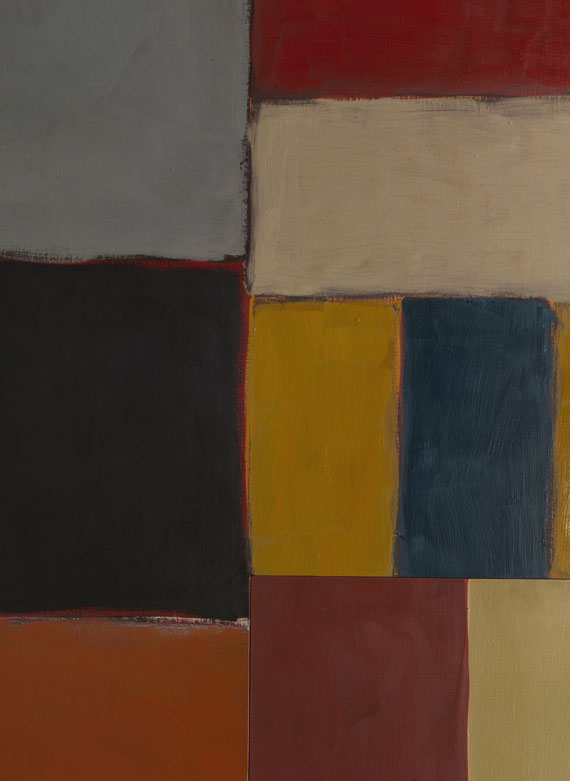 Sean Scully - Blue Yellow Figure - Weitere Abbildung