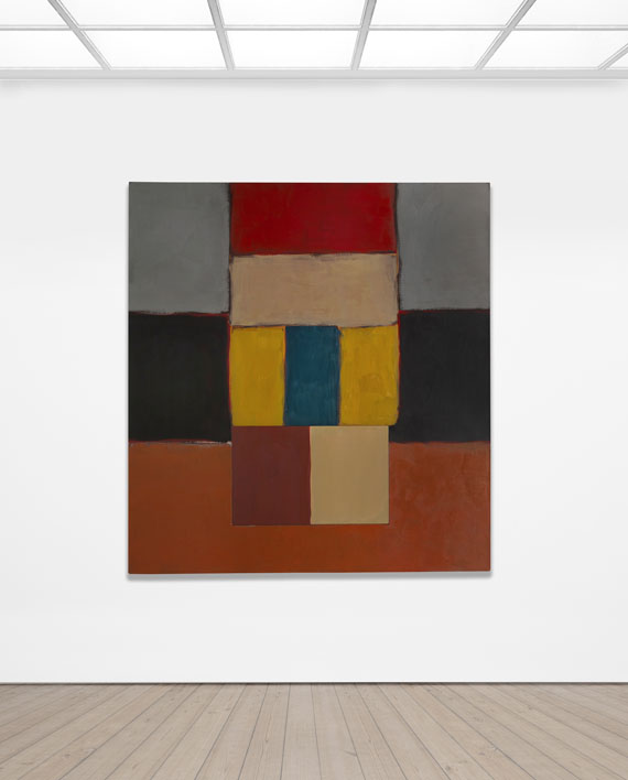 Sean Scully - Blue Yellow Figure - Weitere Abbildung