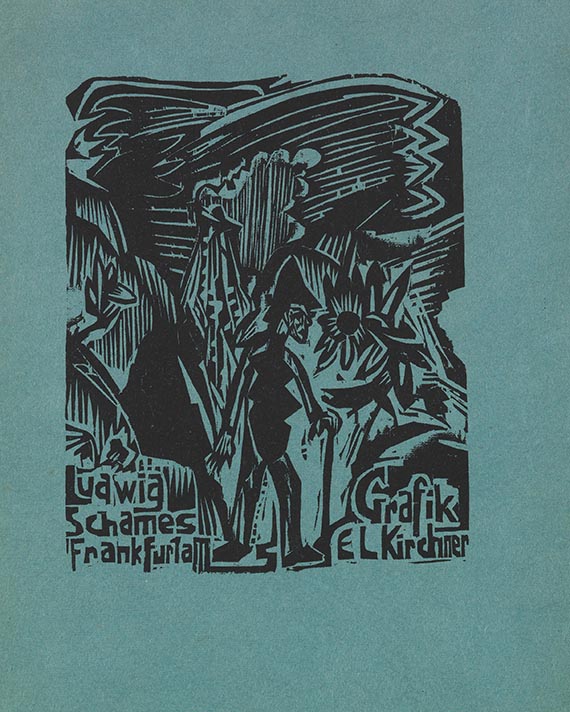 Ernst Ludwig Kirchner - Ausstellungskatalog + Die Leichenschändung