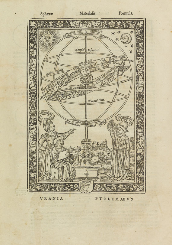 Johannes de Sacrobosco - Textus de sphaera. Angeb.: Pomponius Mela, De situ orbis