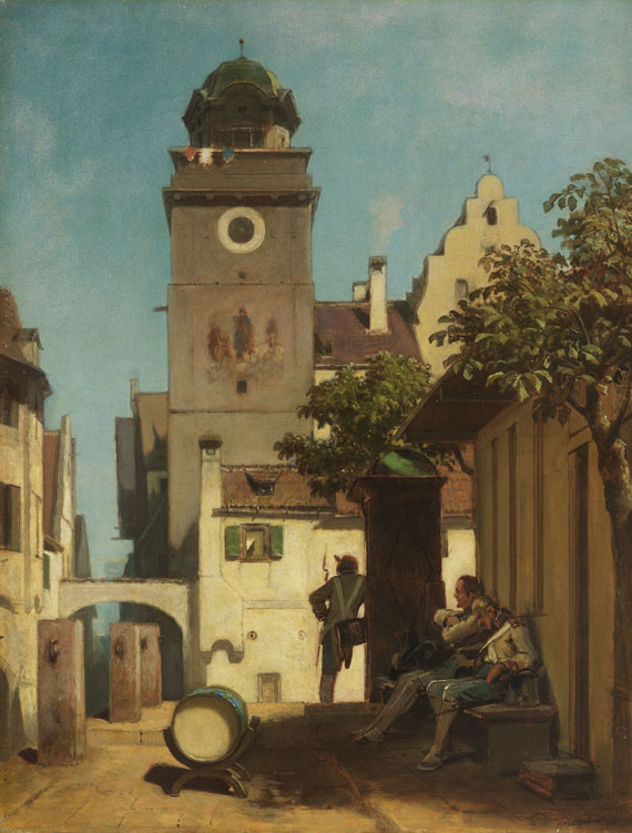 Carl Spitzweg - Die Stadtwache