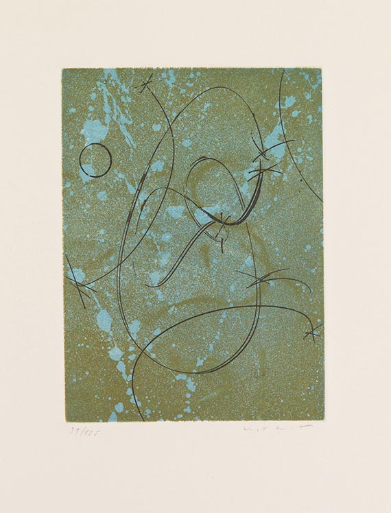 Pierre Alechinsky - Monument à Christophe Colomb et à Marcel Duchamp - Weitere Abbildung