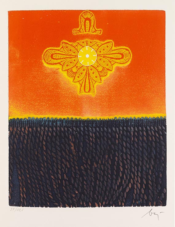 Pierre Alechinsky - Monument à Christophe Colomb et à Marcel Duchamp - Weitere Abbildung