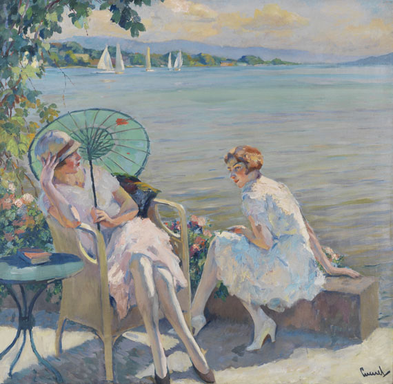 Edward Cucuel - Sommernachmittag am See