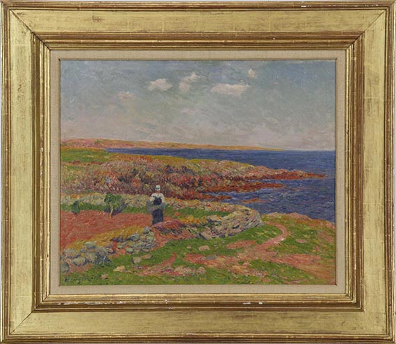 Henry Moret - La baie de Merrien - Rahmenbild