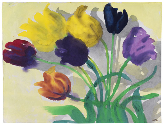 Emil Nolde - Tulpen