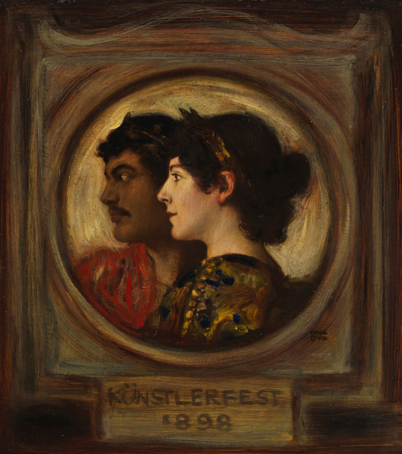 Franz von Stuck - Franz und Mary Stuck – Künstlerfest