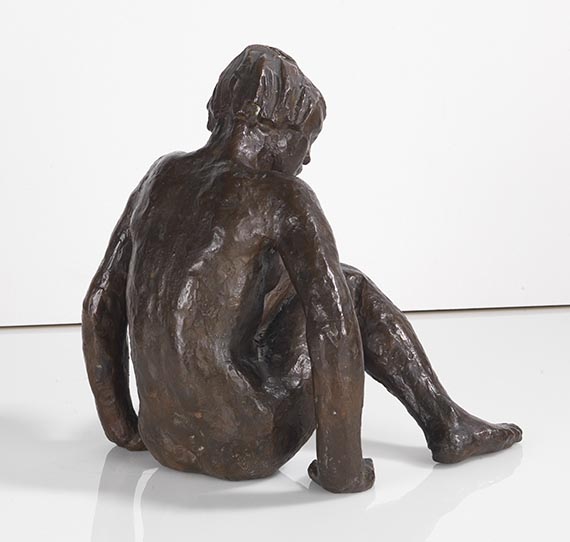 Georg Kolbe - Sitzende - R&uuml;ckseite