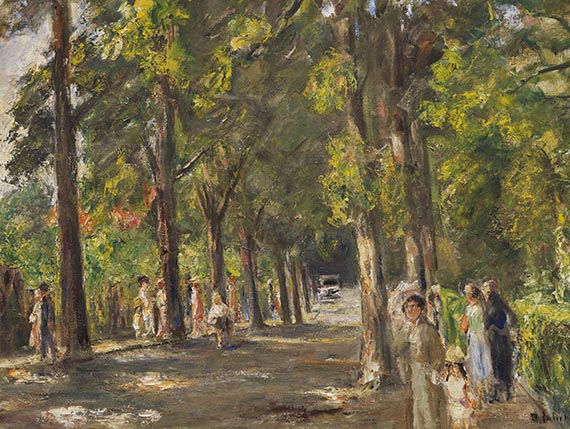 Max Liebermann - Große Seestraße in Wannsee - Weitere Abbildung