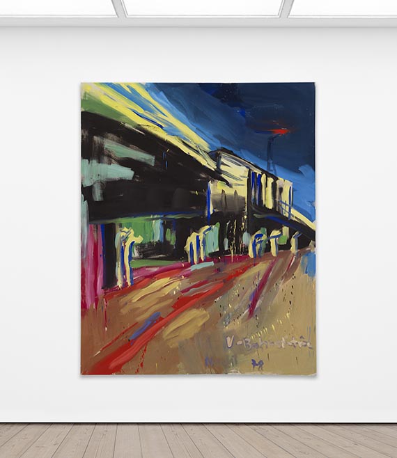 Rainer Fetting - Kotti U-Bahn