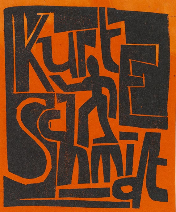Karl Schmidt-Rottluff - Exlibris: Kurt E. Schmidt