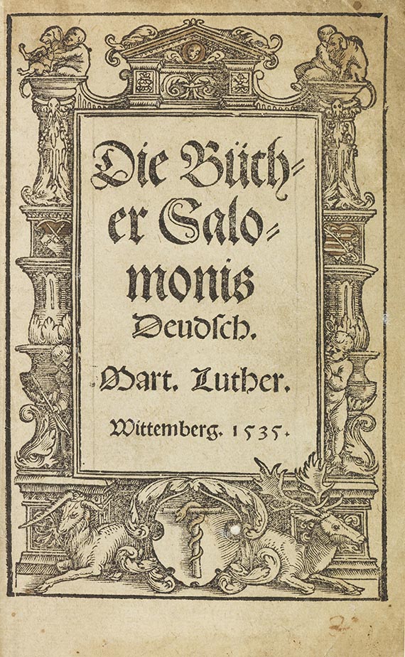Martin Luther - Die Bücher Salomonis