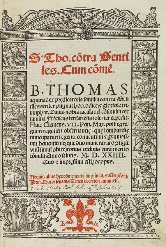 Thomas von Aquin - Contra gentiles