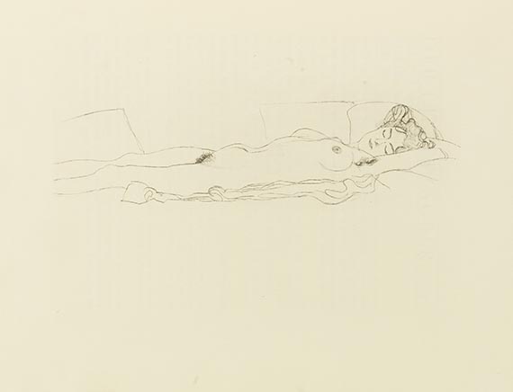 Gustav Klimt - Lukian, Die Hetaerengespräche - Weitere Abbildung