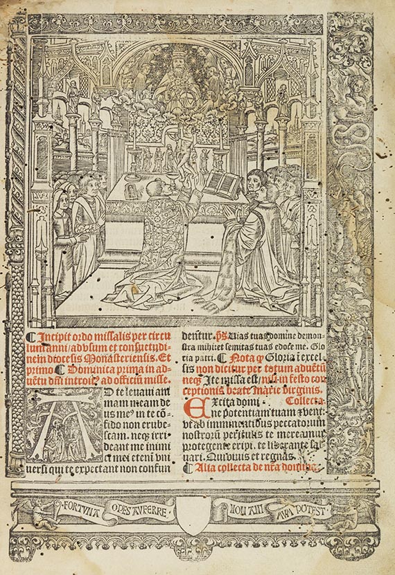   - Missale monasteriense - Dabei: Haymo von Halberstadt,Commentariorum in Apocalypsim