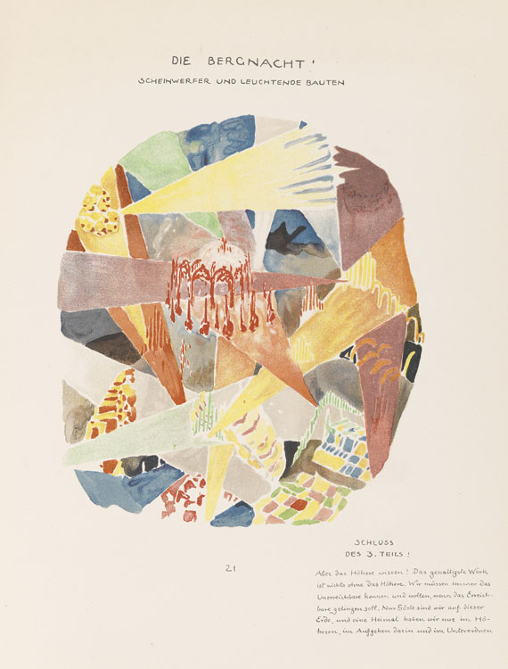 Bruno Taut - Alpine Architektur - Weitere Abbildung