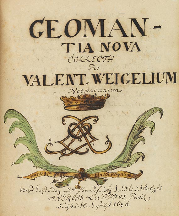  Manuskripte - Manuskript mit Abschriften nach Drucken von A. Luppius, Wesel 1686 - Weitere Abbildung