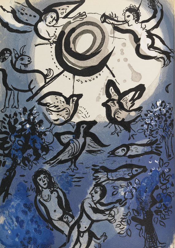 Marc Chagall - Dessins pour la bible (Verve 37/38)