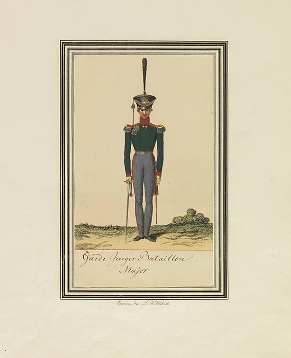 Friedrich Johann Gottlieb Lieder - Abbildungen der Königl. Preussischen Armee