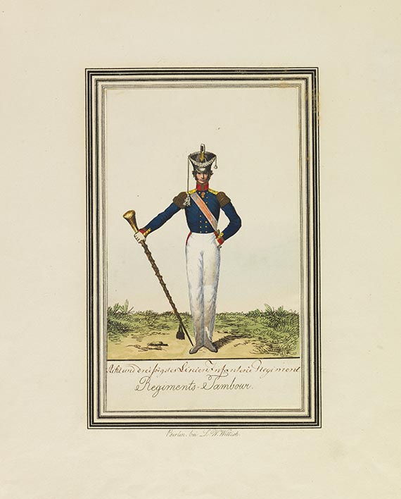 Friedrich Johann Gottlieb Lieder - Abbildungen der Königl. Preussischen Armee