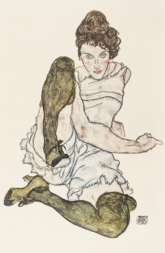 Egon Schiele - Handzeichnungen - Weitere Abbildung